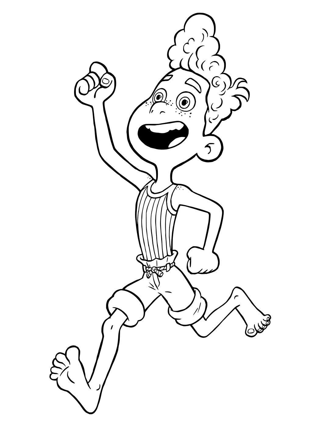 Alberto coloring page