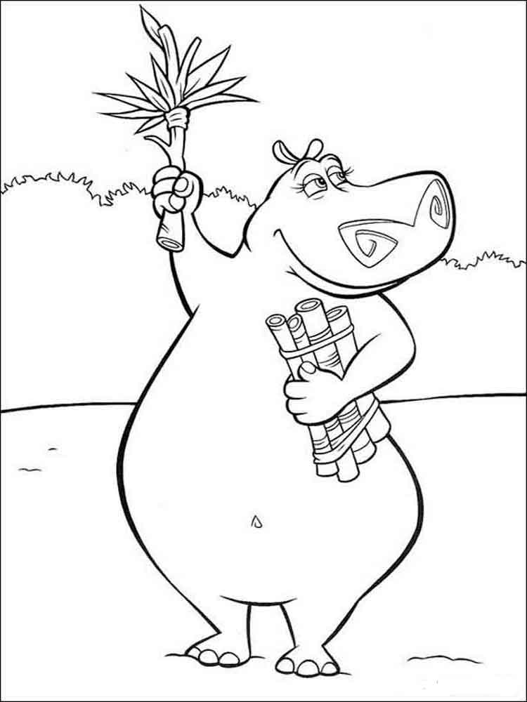 Gloria coloring page