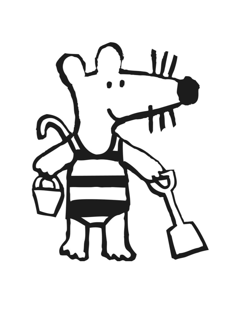 Maisy 17 coloring page