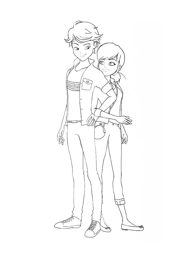Marinette 22 coloring page