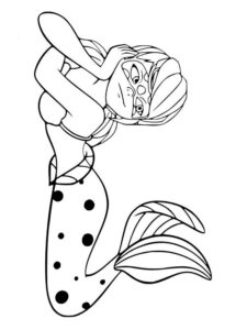 Marinette 6 coloring page