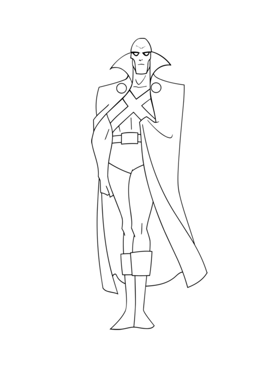 Martian Manhunter 16 coloring page