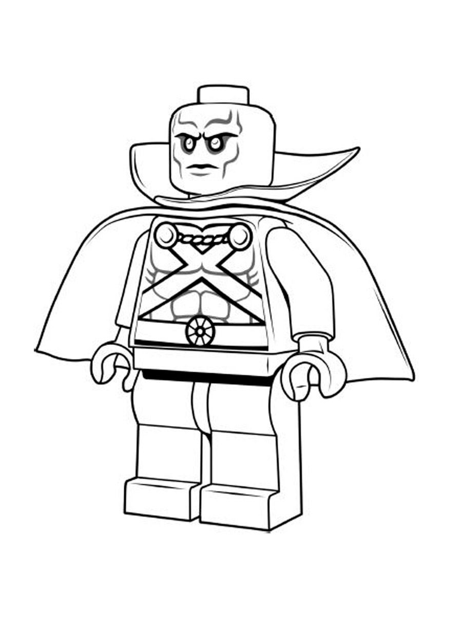 Martian Manhunter 2 coloring page