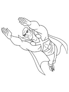 Martian Manhunter 8 coloring page