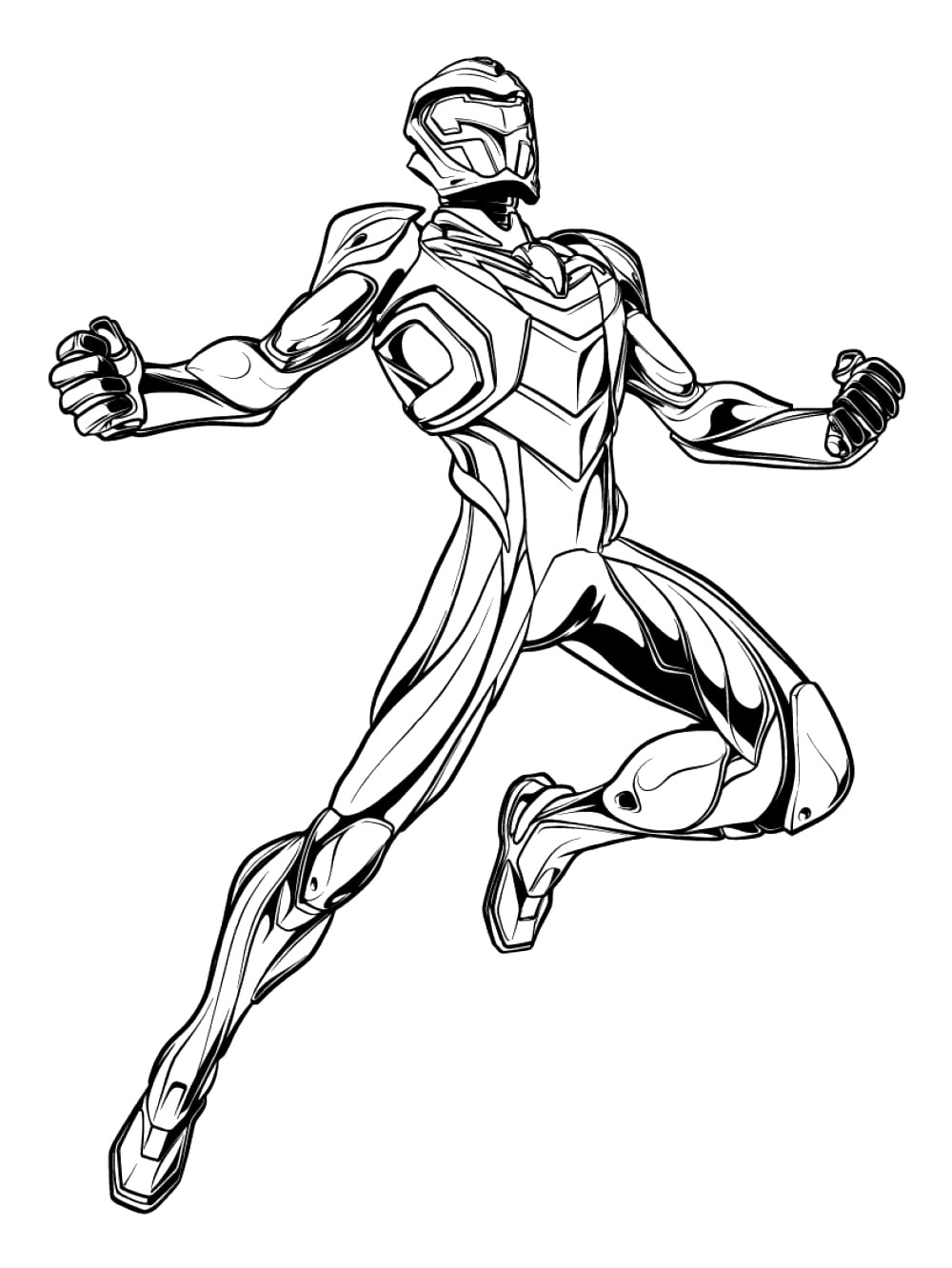 Max Steel 10 coloring page