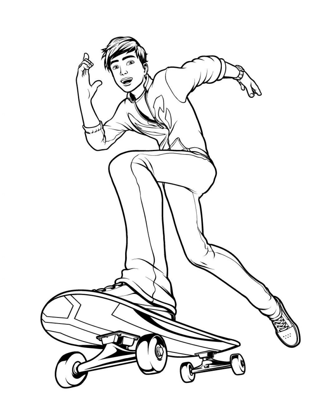 Max Steel 5 coloring page