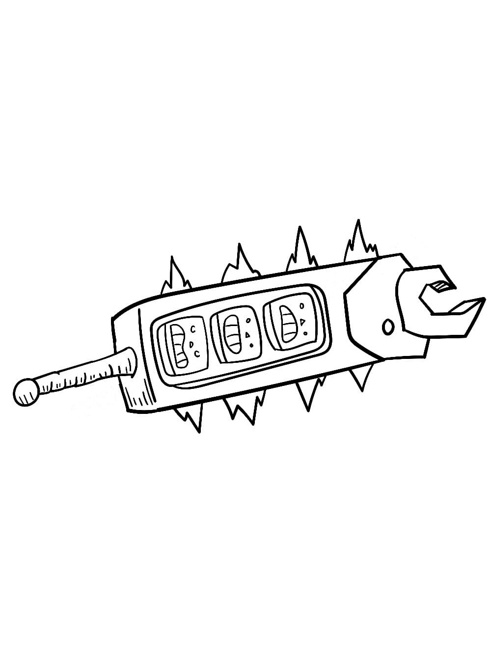 Maya and the Three 12 coloring page