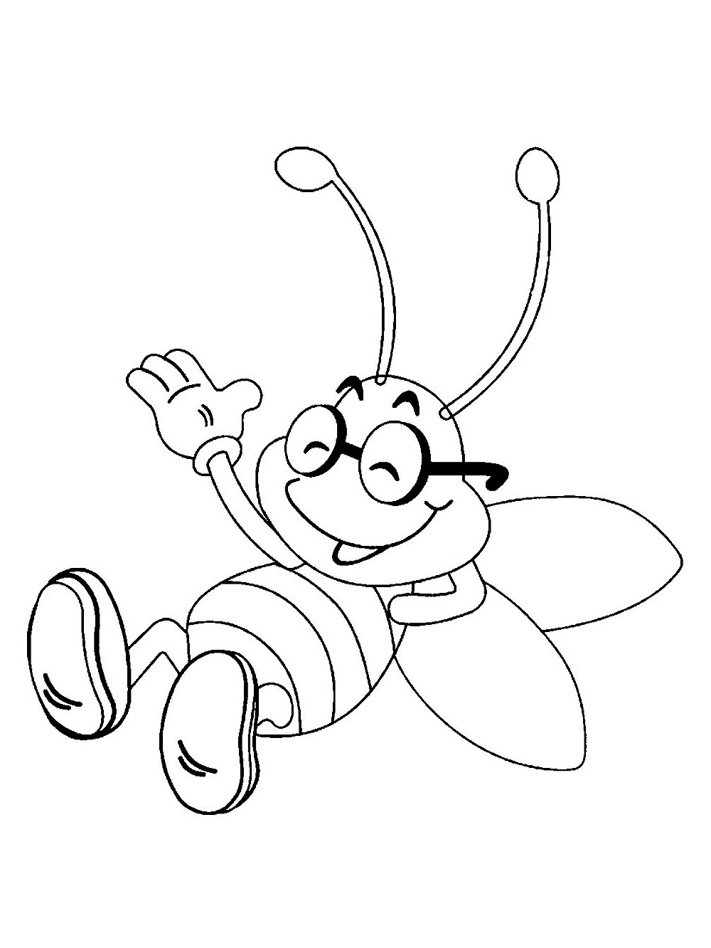 Maya the Bee 2 coloring page