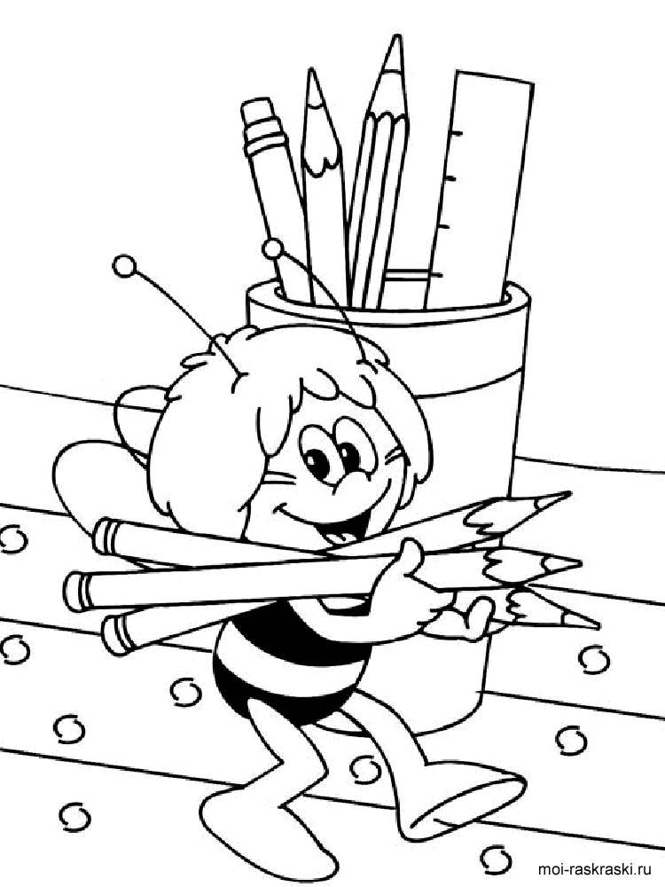 Maya the Bee 30 coloring page