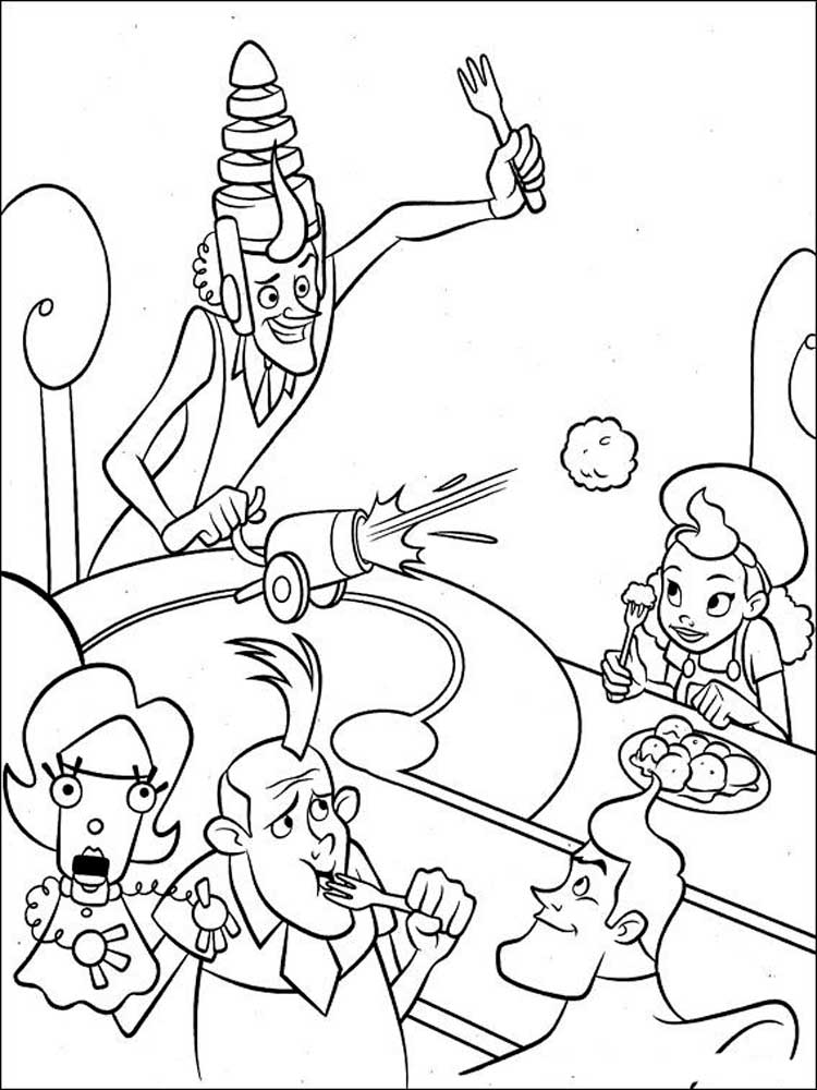 Meet the Robinsons 4 coloring page