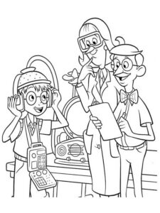 Meet the Robinsons 8 coloring page