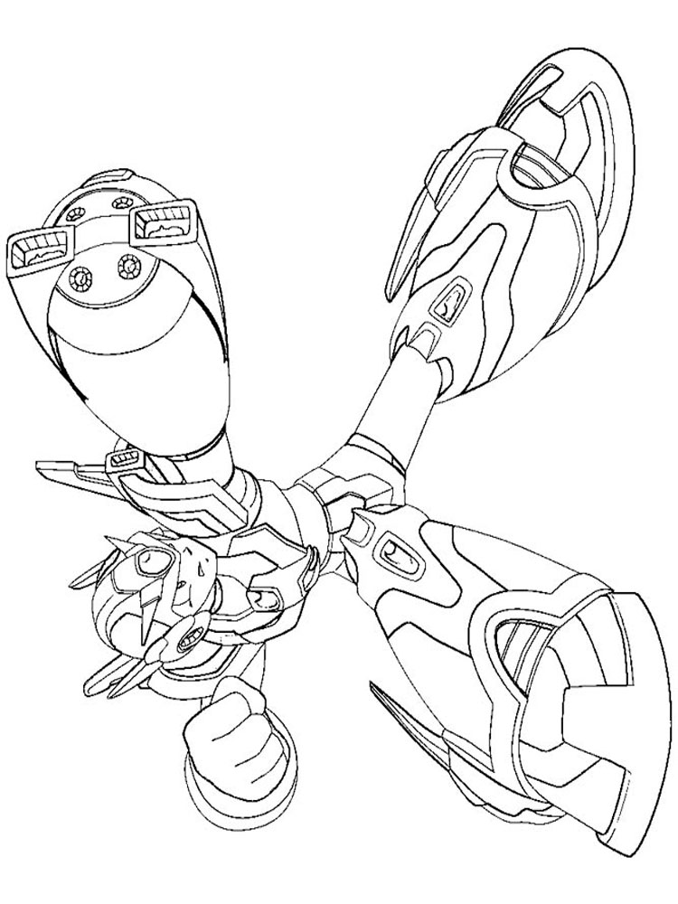 Mega Man 15 coloring page