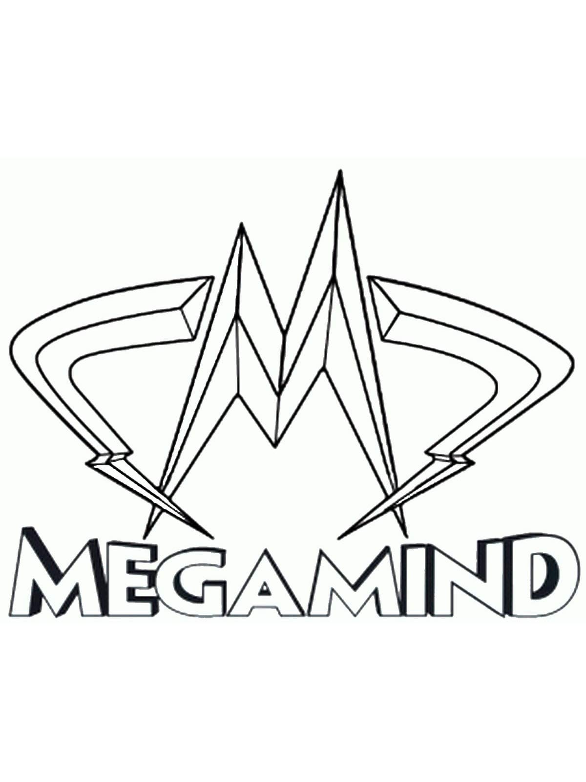 Megamind 9 coloring page