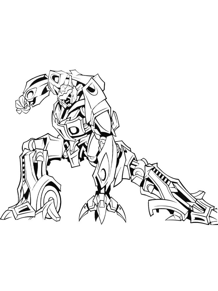 Megatron 19 coloring page