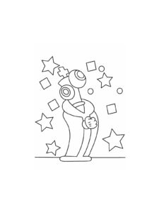 Kinger coloring page