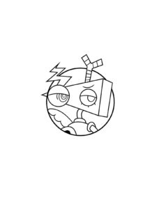 Face Zooble coloring page