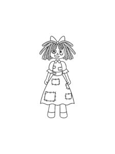 Ragatha coloring page