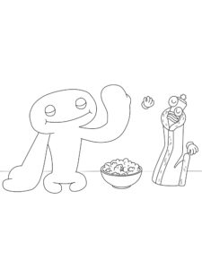 Kinger coloring page