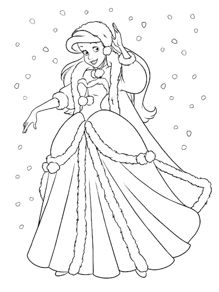 The Little Mermaid 1 coloring page
