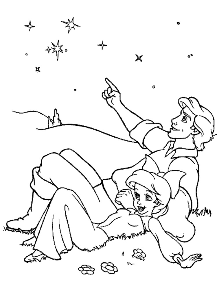 The Little Mermaid 14 coloring page