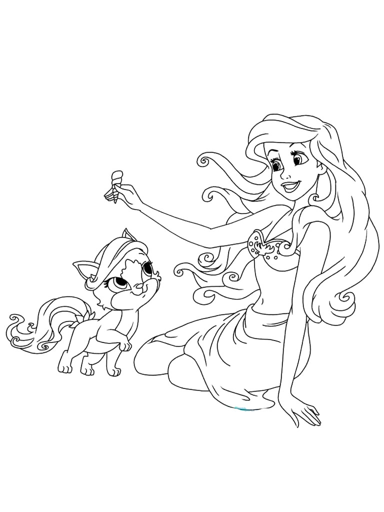 The Little Mermaid 15 coloring page
