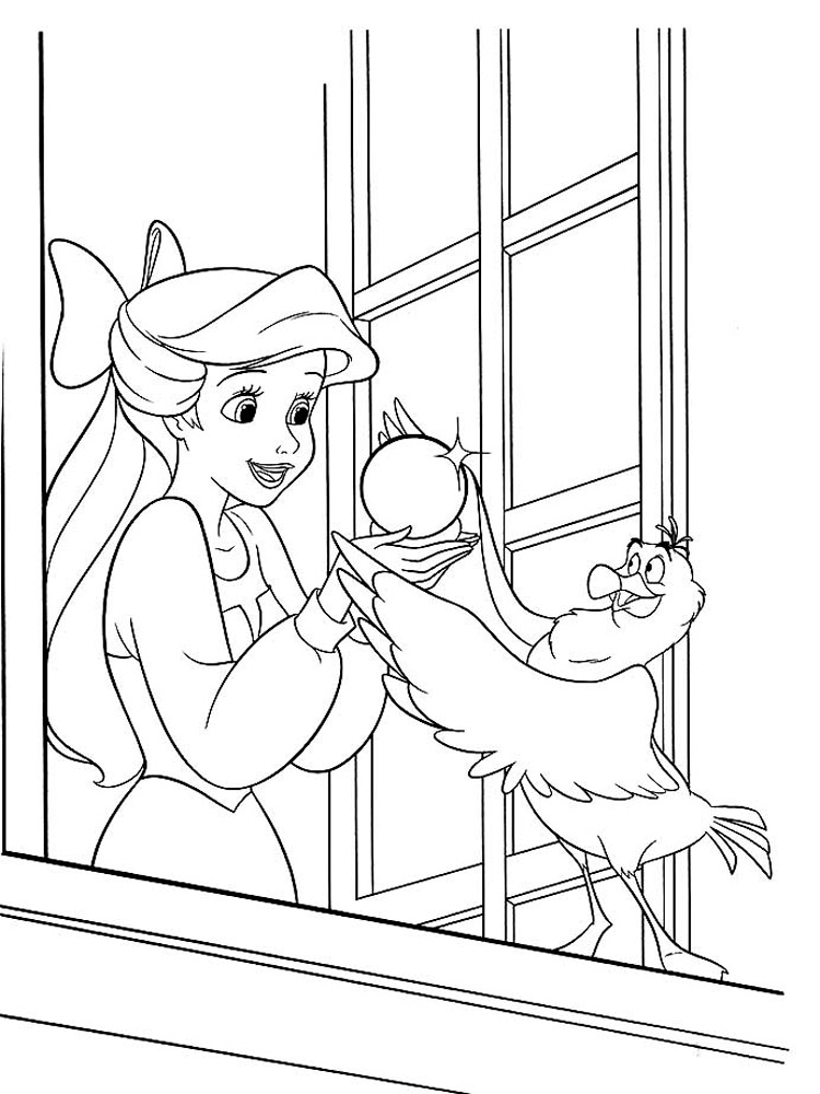 The Little Mermaid 21 coloring page