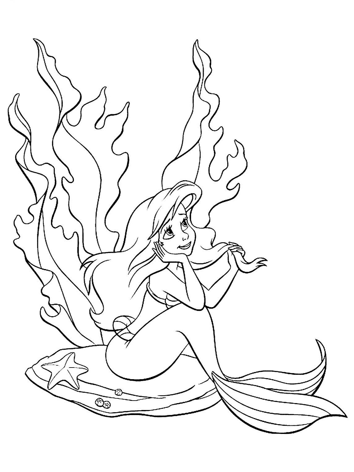The Little Mermaid 23 coloring page