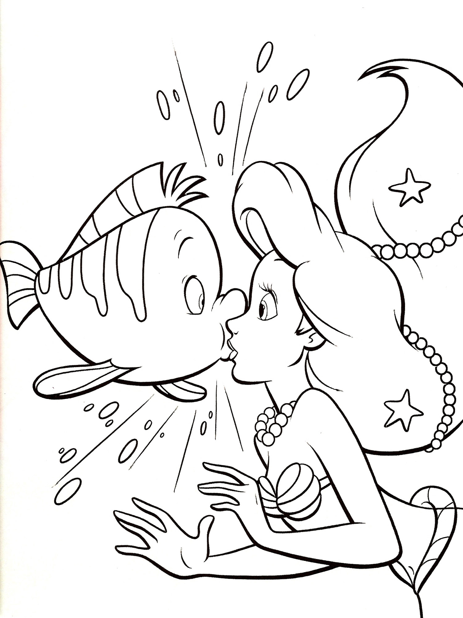 The Little Mermaid 24 coloring page