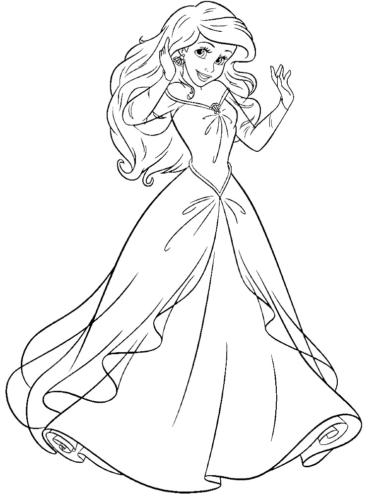 The Little Mermaid 33 coloring page