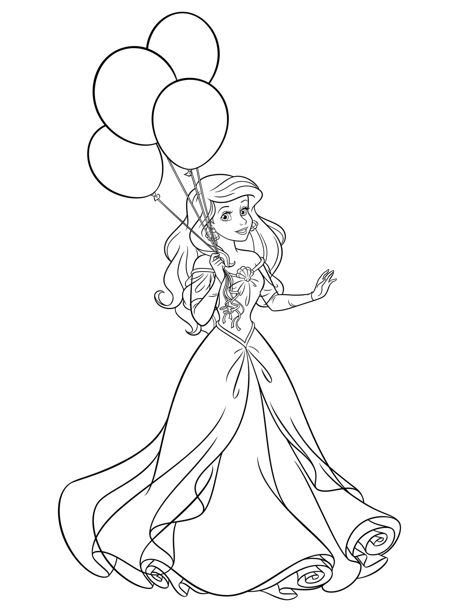 The Little Mermaid 37 coloring page