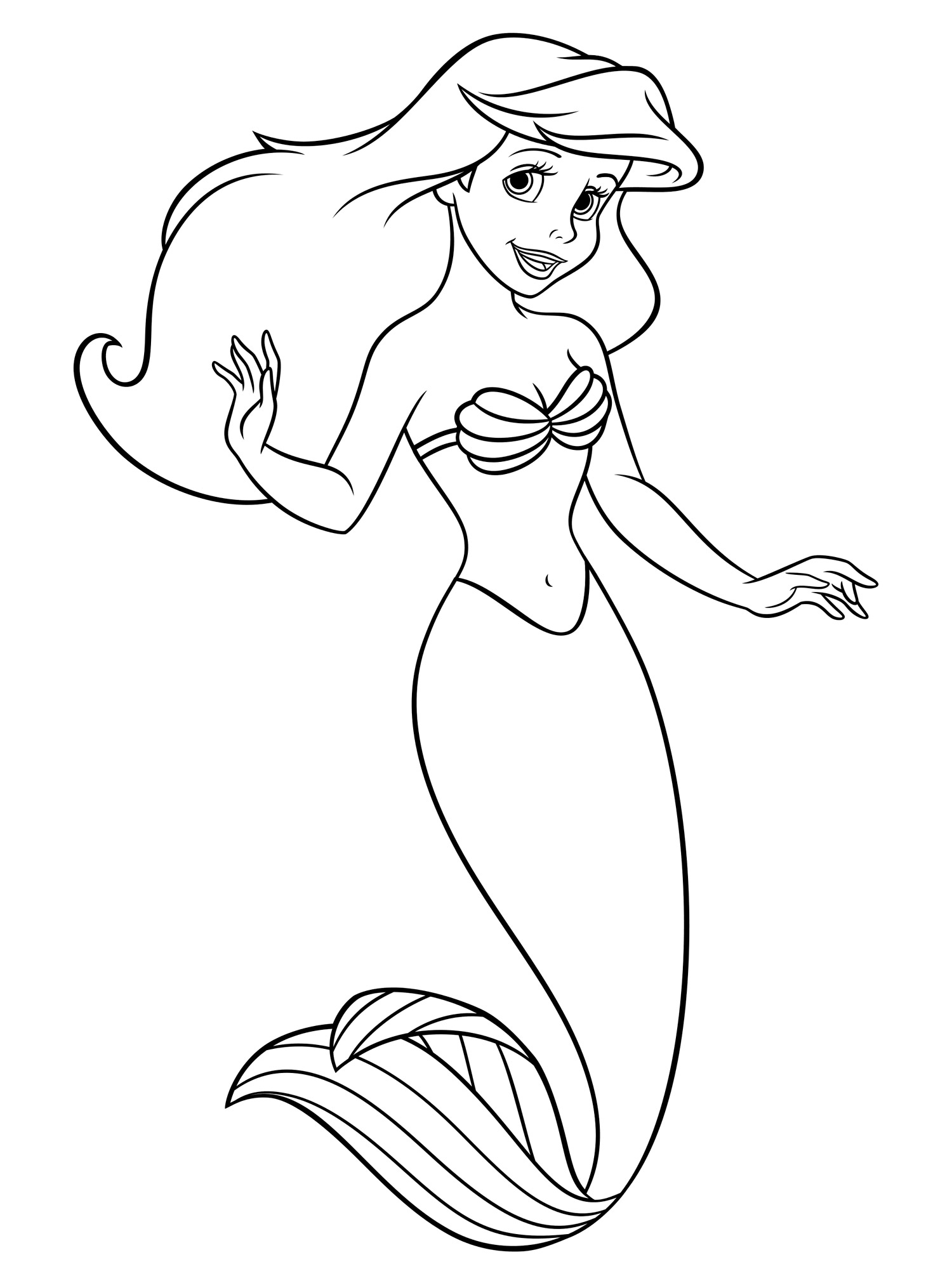 The Little Mermaid 38 coloring page