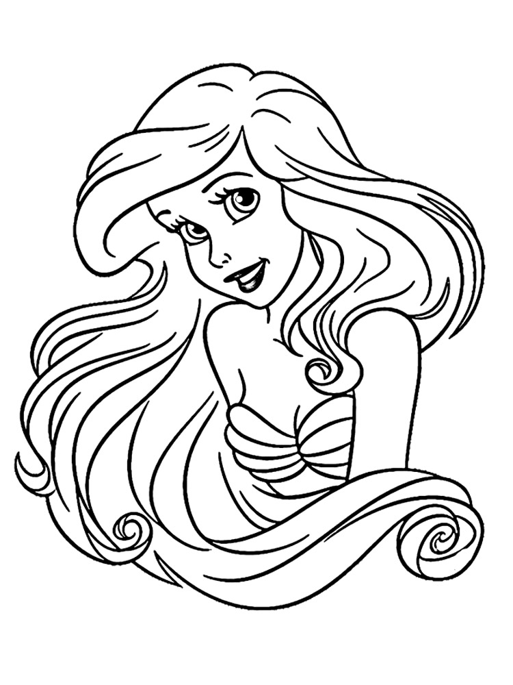 The Little Mermaid 39 coloring page