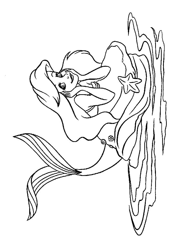 The Little Mermaid 51 coloring page