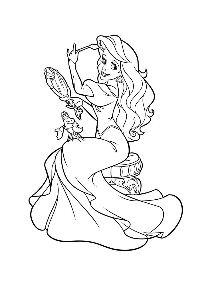 The Little Mermaid 53 coloring page