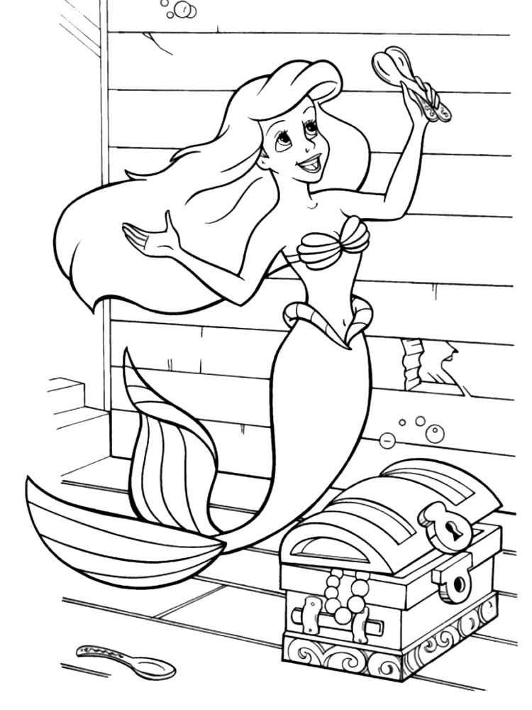 The Little Mermaid 54 coloring page
