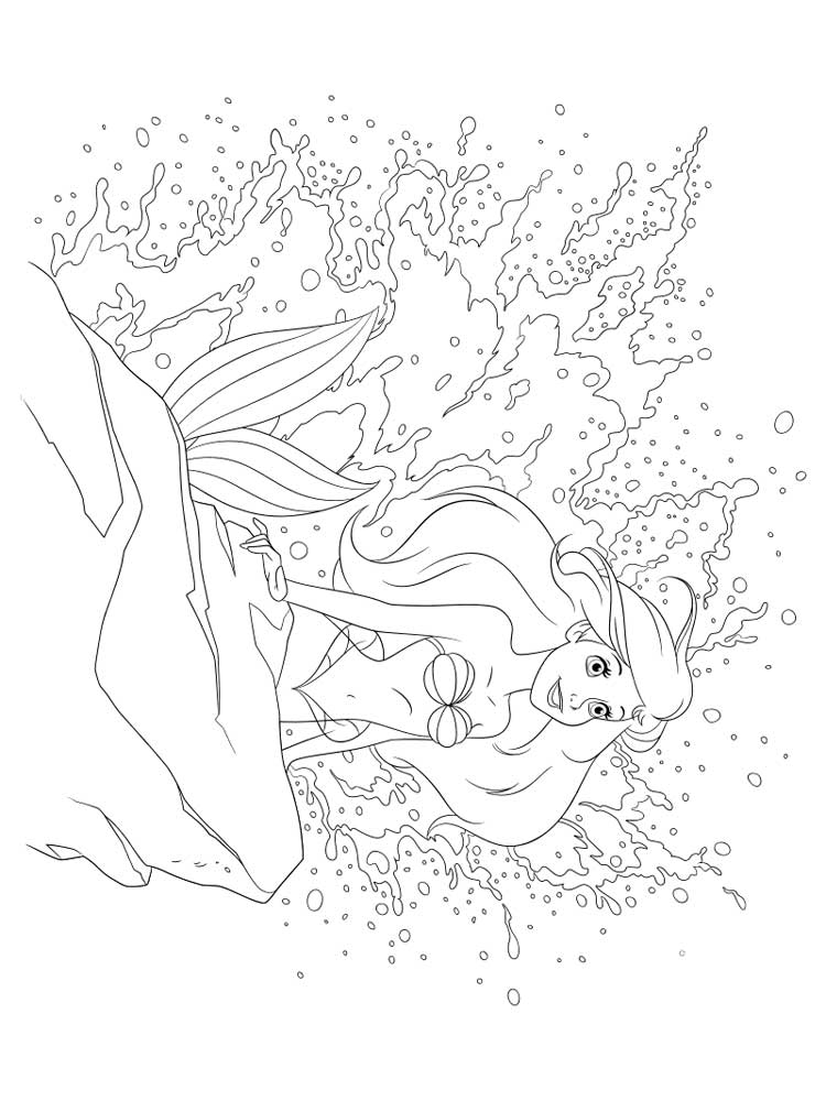 The Little Mermaid 57 coloring page