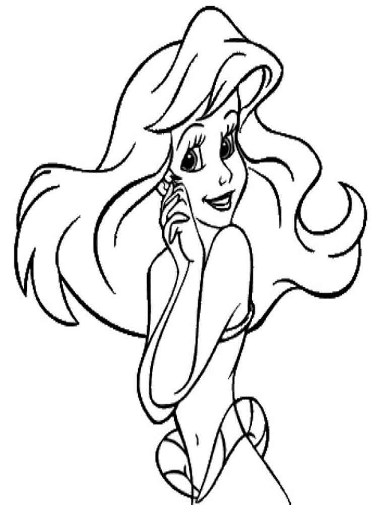 The Little Mermaid 74 coloring page