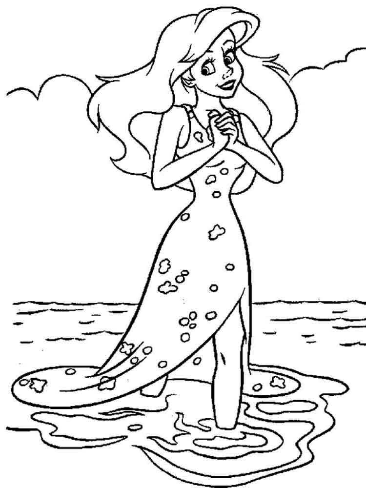 The Little Mermaid 76 coloring page