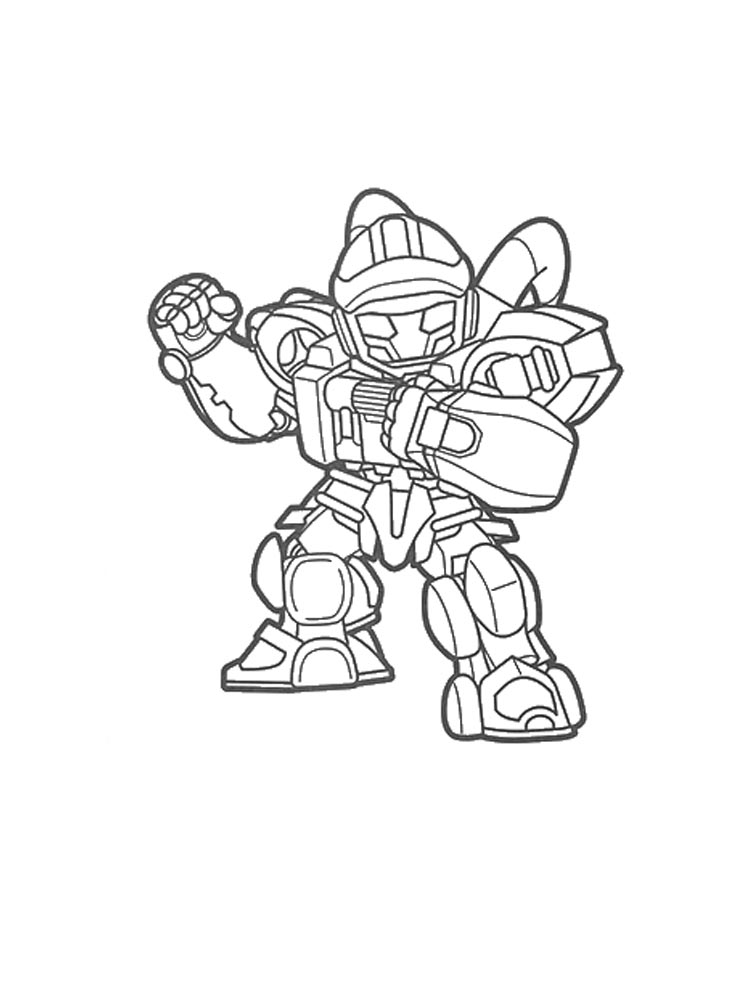 Metalions 3 coloring page