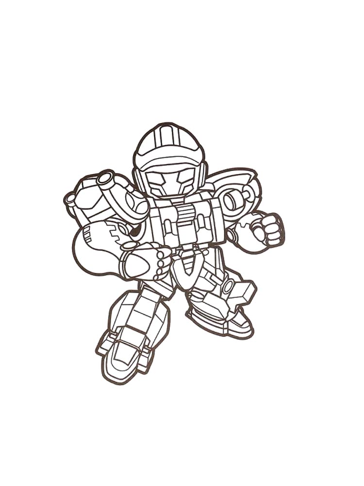 Metalions 6 coloring page