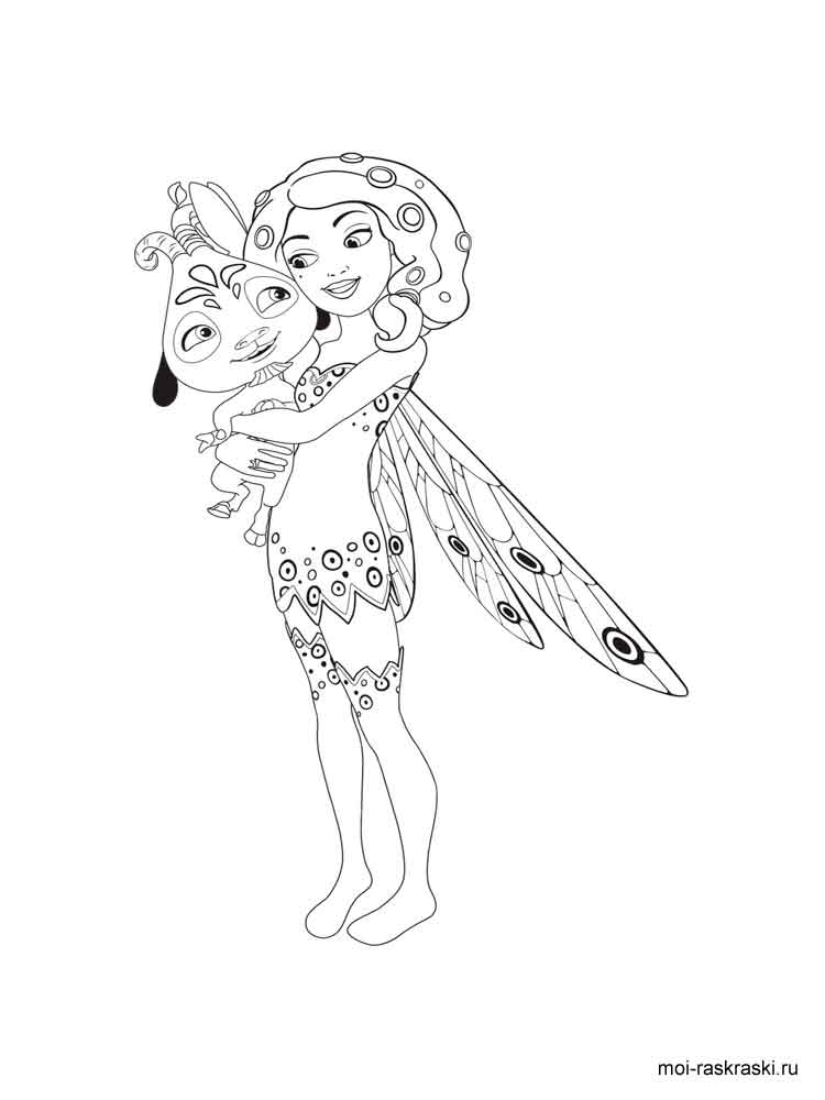 Mia and Me 23 coloring page