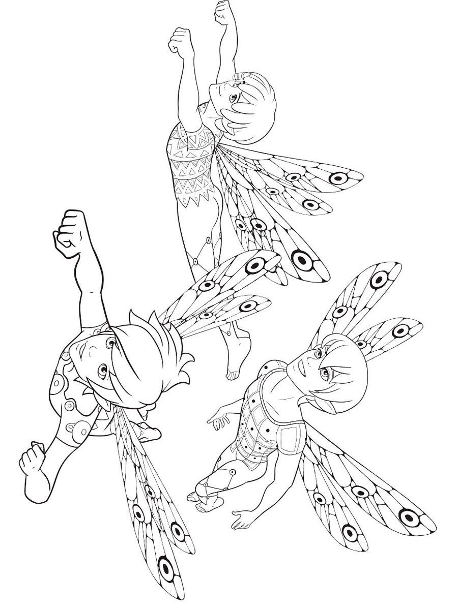 Mia and Me 8 coloring page