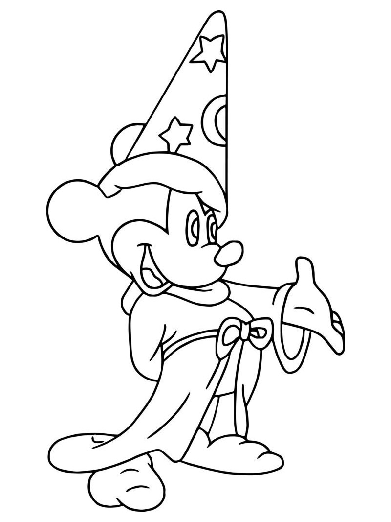 Mickey Mouse 22 coloring page
