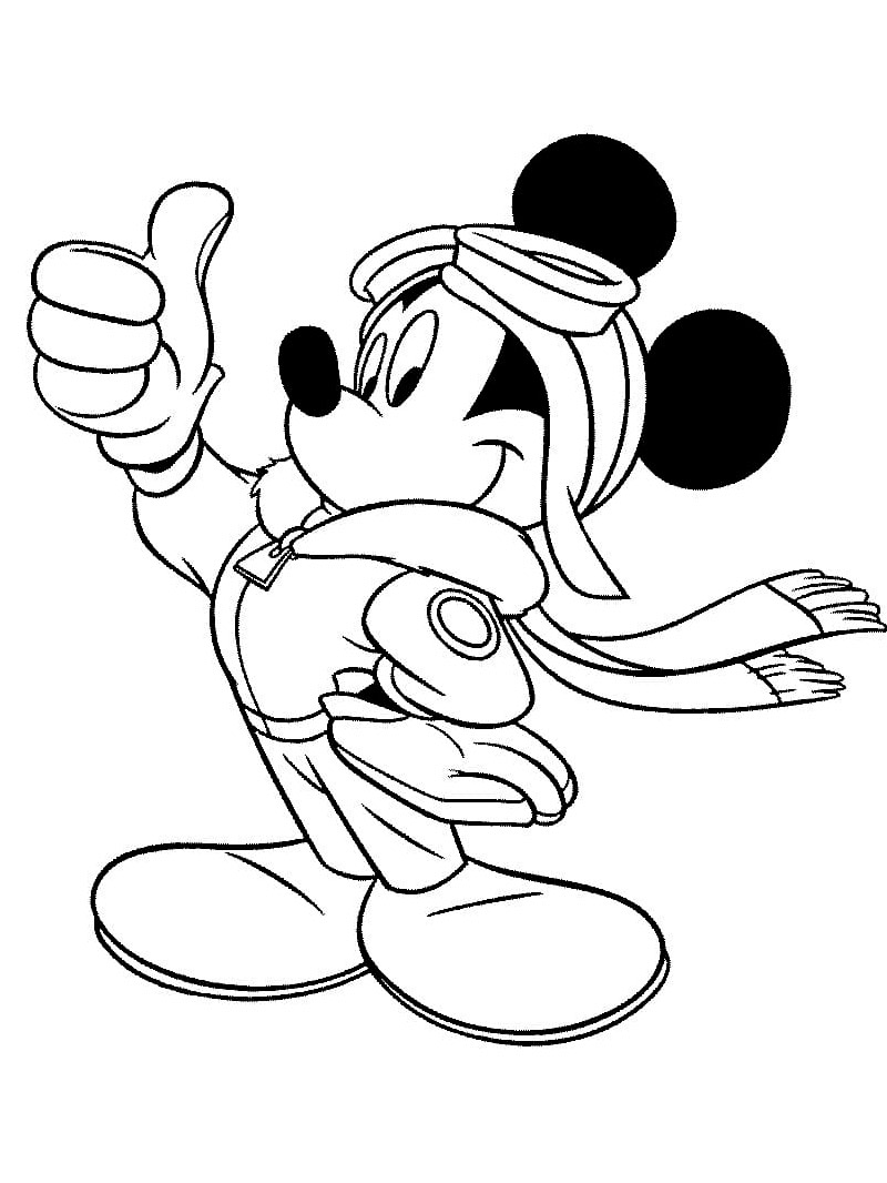 Mickey Mouse 26 coloring page