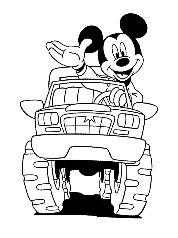 Mickey Mouse 27 coloring page