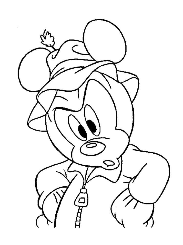 Mickey Mouse 40 coloring page