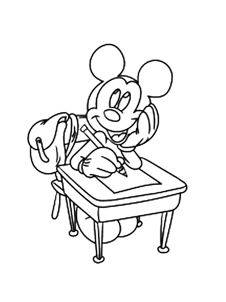 Mickey Mouse 44 coloring page