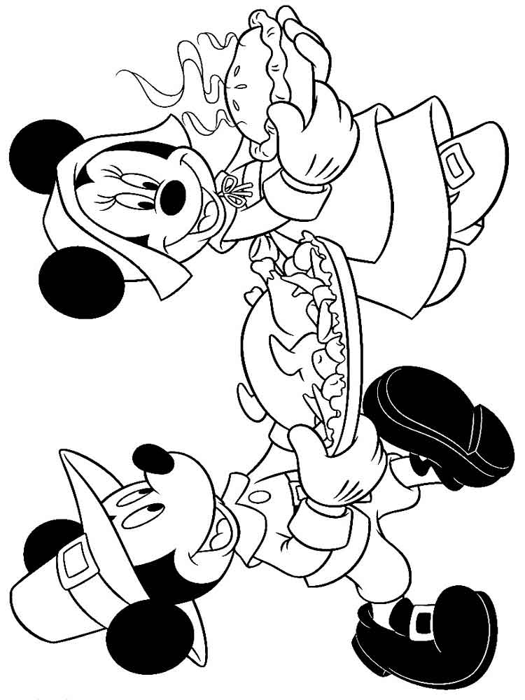 Mickey Mouse 46 coloring page