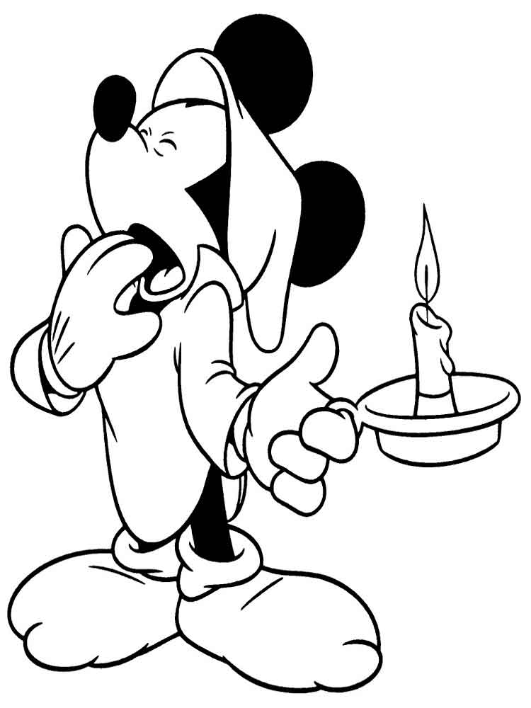 Mickey Mouse 56 coloring page