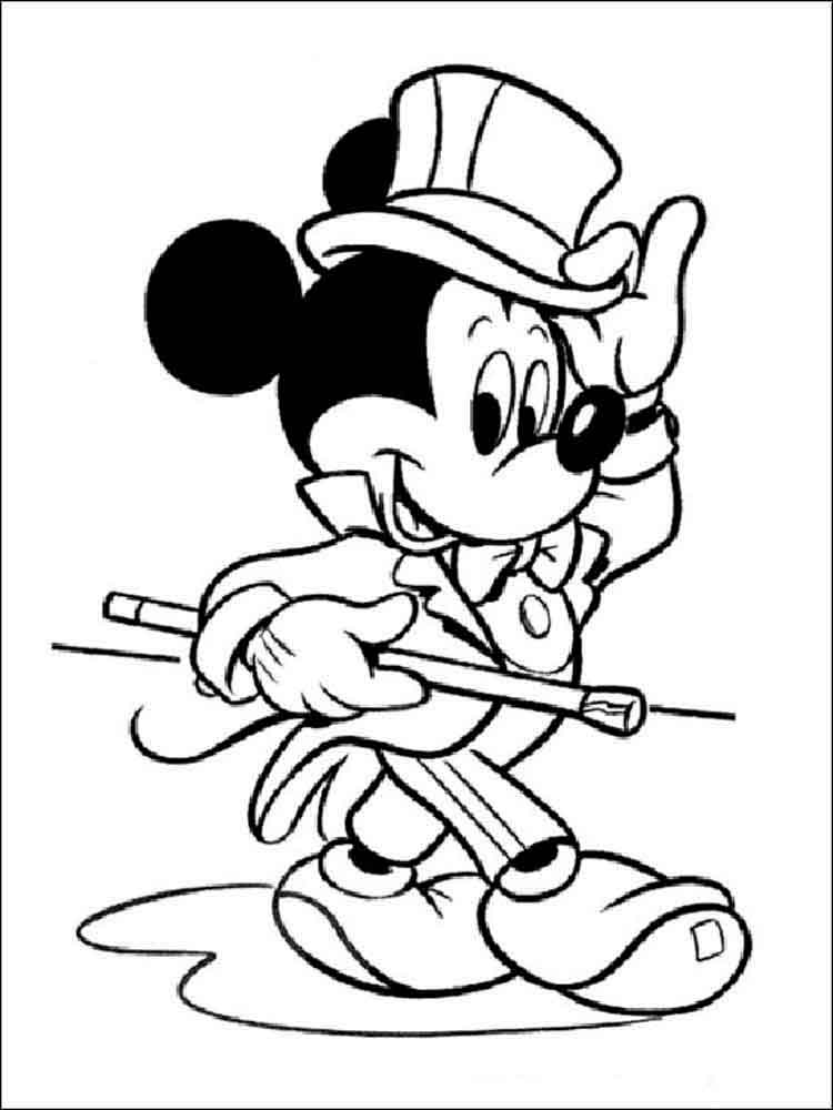 Mickey Mouse 58 coloring page